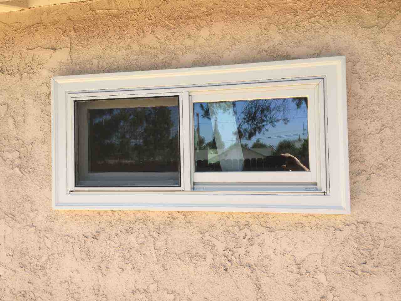 Anderson Sliding Glass Window Brick-mold Exterior Laguna Hills